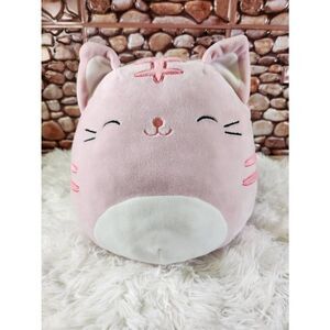 Squishmallows PAULITA the CAT 8” Pink Plush Kitty Stuffed Doll Pillow 2020 #B4